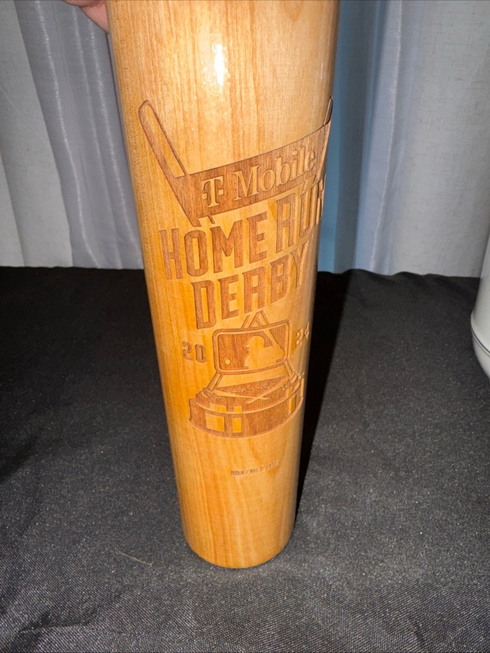 T-Mobile Home Run Derby Wood Display Bat - Natural Wood